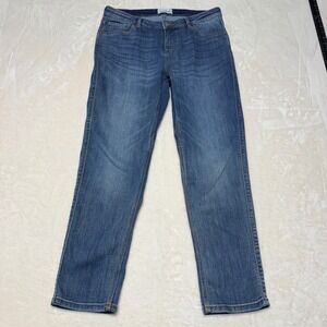 DU/ER Womens Performance Denim Girlfriend Jeans Size 30x28 Vintage Light Stone